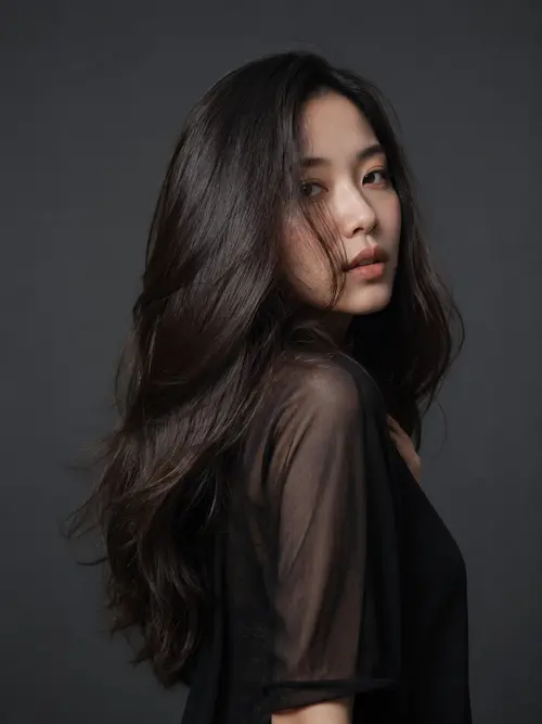 hair model, model, hair